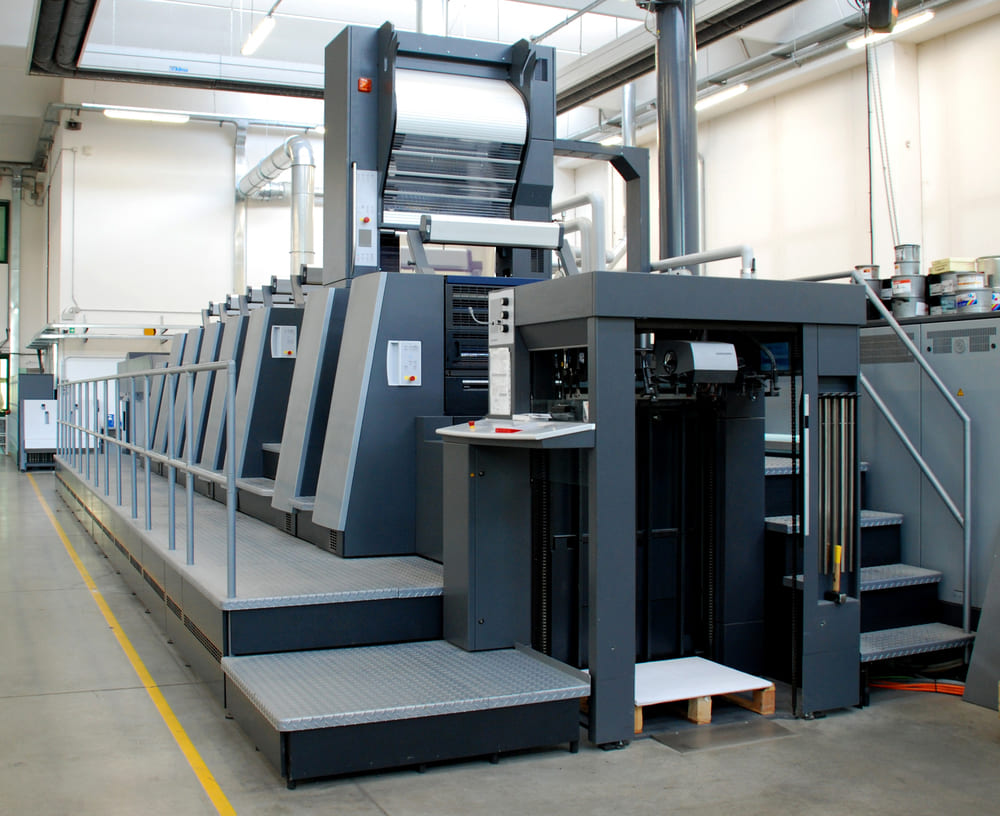 machine d’impression offset